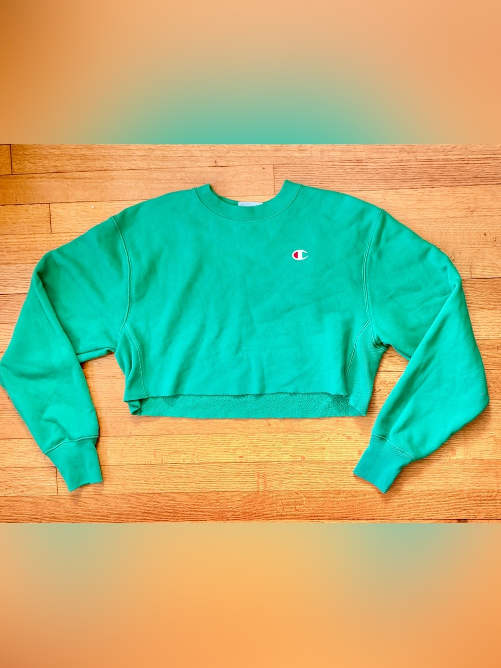 Champion Woman's Reverse Weave Cropped Crewneck